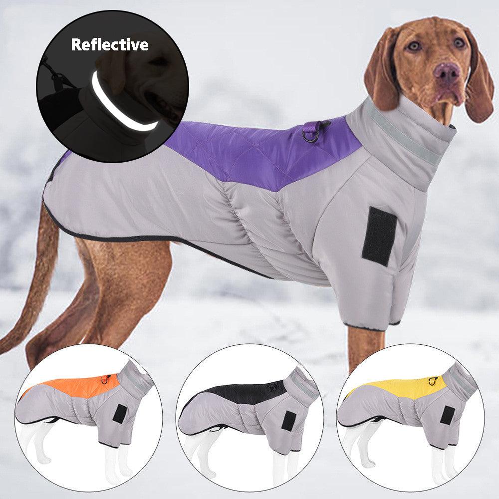 Reflective Warmth Dog Coat: Stylish And Cozy Pet Apparel For Extra Protection