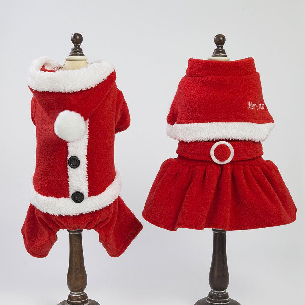 Festive And Chic Holiday Pet Apparel