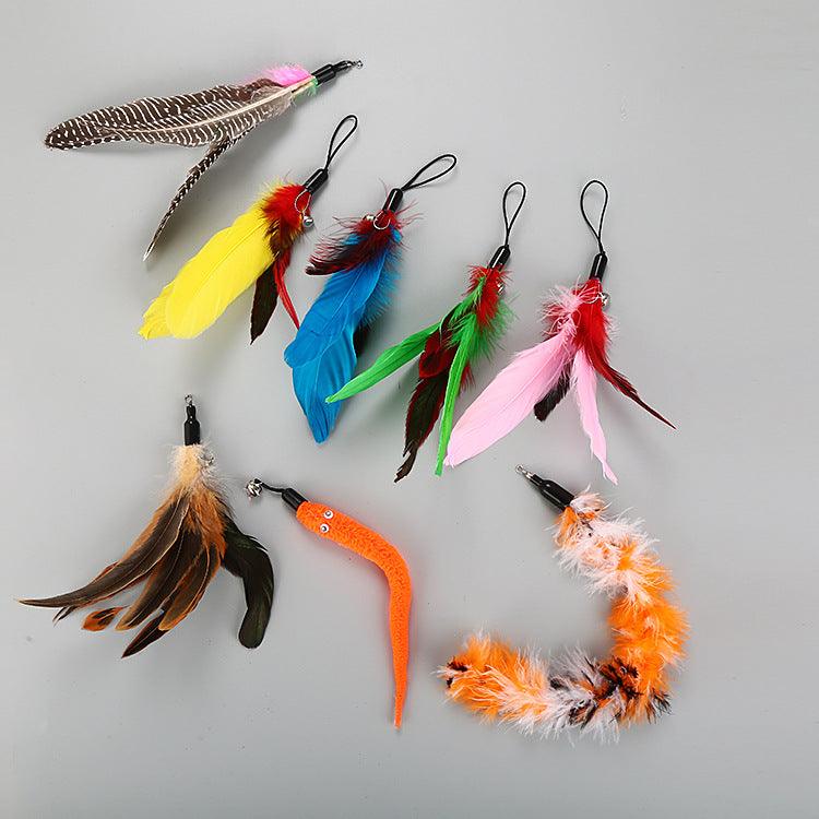 Feather Frenzy Cat Wand Set
