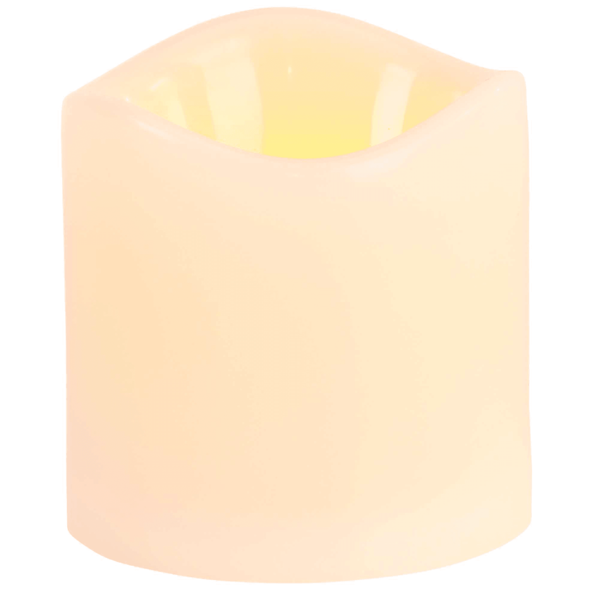 My Dear Friend Floral Butterfly Glass Candleholder With Led Candle 8 Inch