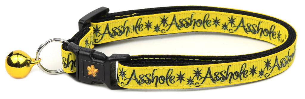 Asshole Breakaway Cat Collar