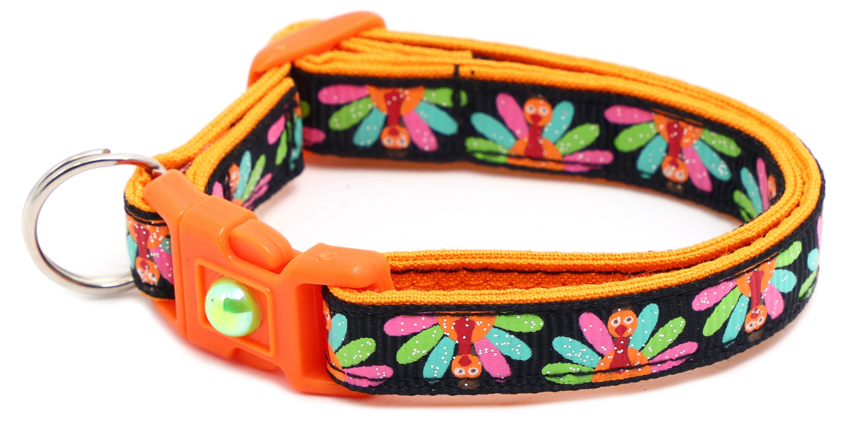 Colorful Turkeys Breakaway Cat Collar